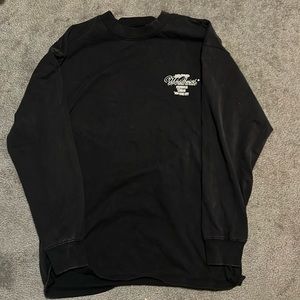 Long sleeve black men’s shirt